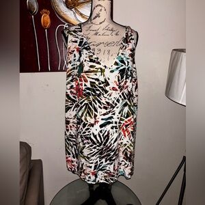 Ava & Viv Multicolor Patterned Top